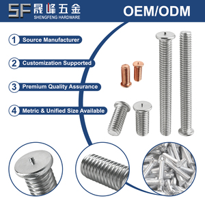 Perno de Soldadura por Descarga Capacitiva Tipo PT ISO13918 de Acero Inoxidable 304/316 M3-M12 OEM ODM Venta al por Mayor para Aislamiento en Construcción Naval - Product Image 2