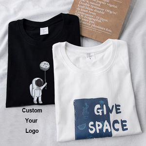 T-shirts pour hommes en gros de haute qualité à épaules tombantes surdimensionnés Impression personnalisée de marque T-shirts graphiques - Product Image 1