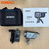Lampe vidéo Kdbao Sutefoto P230BI & P100RGB & P100BI, éclairage photo pour caméra de streaming en direct avec CCT FX et fonctionnalités APP 2.4G