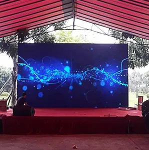 Layar Display Interaktif Iklan LED Kontrol Komputer P3.91 P2.5 Dinding Video HD Display Sewa Penuh Warna Luar Ruangan Dalam Ruangan