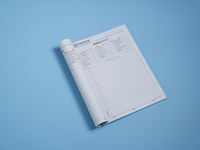 Journal de travail de planificateur quotidien personnalisé pour l'impression de papier et de carton de commande en gros de gestion d'équipe d'entreprise