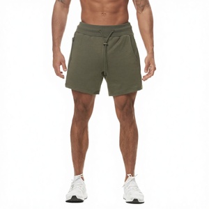 2026 Summer New Plus Size Knitted Breathable <b>Men's</b> Beach Running Fitness Swim <b>Trunks</b> Elastic Waist Sports Casual Board Shorts - Product Image 3