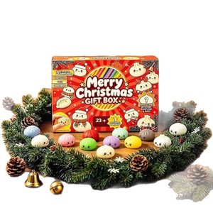 Caja Sorpresa de Navidad 2026: Juguete Antiestrés TPR con Forma de Dumpling, Set de Juguetes para Apretar, Regalo Sorpresa de Navidad - Product Image 5