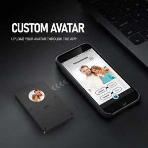 Nouvelle sortie 2026 : Porte-cartes de suivi DIY transfrontalier avec écran E-Ink et fonction FindMy - Product Image 2