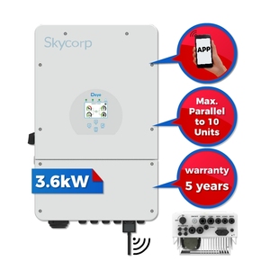Onduleur hybride deye SUN-3.6K-SG03LP1-EU 3,6 kw 3600w 3kva <span class=keywords><strong>VDC</strong></span> 48V, onduleur solaire avec batterie au lithium, offre spéciale - Product Image 2