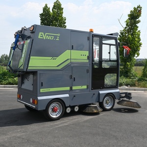 Autolaveuse industrielle autoportée, balayeuse 3000W avec réservoir de 160L - Product Image 3