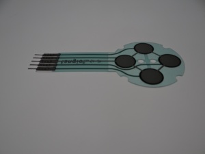 Capteur de pression à couche mince haute sensibilité Type de résistance Résistance de détection de force PET (FSR) pour la détection de force - Product Image 2