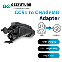 Adaptateur de charge rapide DC GEEFUTURE EV, CCS1 vers CHAdeMO, 250A DC
