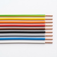 Câble électrique industriel monobrin en cuivre massif isolé PVC BV 6 mm² pour la construction automobile et la construction