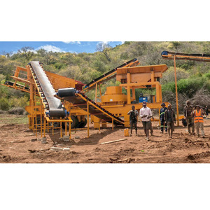 Línea de Trituración Móvil Completa de Uso Generalizado con Trituradora de Mandíbulas, Trituradora de Impacto y Criba - Product Image 3