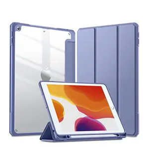 高級レザースマートキッズ10.2インチタブレットカバーケースforapple ipad air2 9.7 inch air 4 10.9 2020 2021 pro 11 ipad case