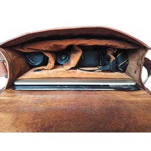 Sac à dos de voyage en cuir personnalisé Sac à dos en cuir marron Sac à dos pour ordinateur portable Sac unisexe pour cadeau - Product Image 2