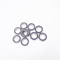 61802 2RS 6802 2RS 15x24x5mm Bantalan Headset Sepeda Bola Radial Alur Dalam Tipis