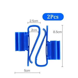 Pemegang Selang Plastik, Klip Reparasi Dapat Disesuaikan, Penjepit Sifon Otomatis untuk Pembuatan Bir Rumah Pipa Air Tangki Ikan