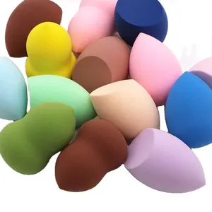 Hot Selling Custom Design Teardrop Shape Latex Free Beauty Makeup Sponge Foundation Sponge Applicator Sponges for Makeup