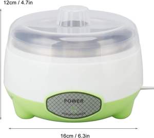 Yaourtière électrique en acier inoxydable sûre et saine avec contrôle de la température et garantie d'un an pour usage domestique - Product Image 6