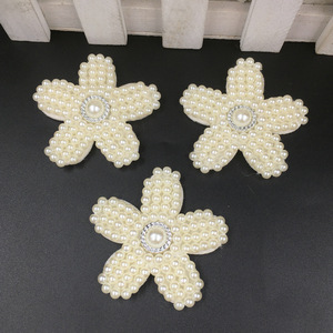 Fabricantes Vendas Diretas Pérola Flor Meias Decorativas Pano Colar Roupas Sapatos e Chapéus DIY Acessórios - Product Image 4