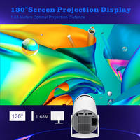 Projecteur portable mini HY300 à succès avec Android 11 pour home cinéma, streaming vidéo 720P 4K, projecteur HY300 moins cher