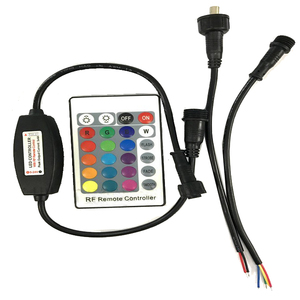 Dải Đèn RGB Không Dây Mini RF 24 Phím <span class=keywords><strong>DC5V</strong></span> -24V Bộ Điều Khiển Dải Đèn <span class=keywords><strong>Led</strong></span> Chống Nước IP68 Có Điều Khiển Từ Xa - Product Image 1