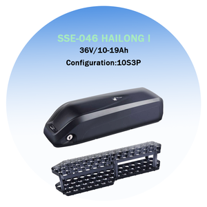 Batería de Bicicleta Eléctrica de 36V 17Ah de Iones de Litio para Motor de 0-1000W con Cargador Rápido de 2A, BMS de 30A y Bloqueo - Product Image 2