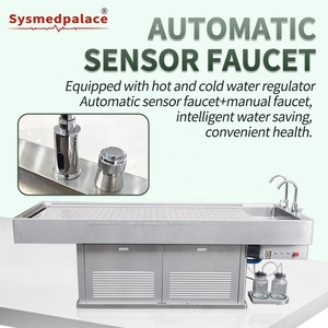 Mesa <span class=keywords><strong>de</strong></span> Autopsia Eléctrica Elevadora Sysmedpalace, Mesa <span class=keywords><strong>de</strong></span> Disección Forense Resistente <span class=keywords><strong>a</strong></span> la Corrosión - Product Image 2