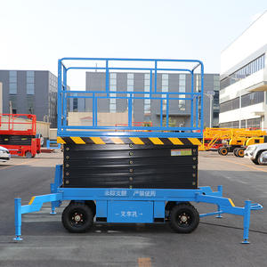 Plataforma Elevadora de Tijera Eléctrica con Certificación CE e ISO, 4M 6M 8M 10M 12M 14M, Elevador Móvil, Andamio Hidráulico, Personalizable - Product Image 2