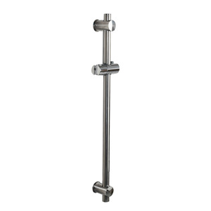 Support <span class=keywords><strong>de</strong></span> <span class=keywords><strong>douche</strong></span> moderne et minimaliste <span class=keywords><strong>en</strong></span> acier inoxydable 304, tube <span class=keywords><strong>rond</strong></span> noir, réglable avec base <span class=keywords><strong>de</strong></span> fixation - Product Image 5