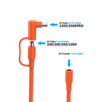 Câble d'extension générateur DC8mm DC8020 Femelle vers Mâle, cordon adaptateur d'alimentation haute intensité