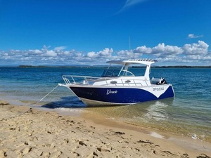 <span class=keywords><strong>Bateau</strong></span> à coque en V profonde de 25 pieds, cabine cuddy, aluminium, yacht de croisière avec barre de pression d'eau à vendre - Product Image 3