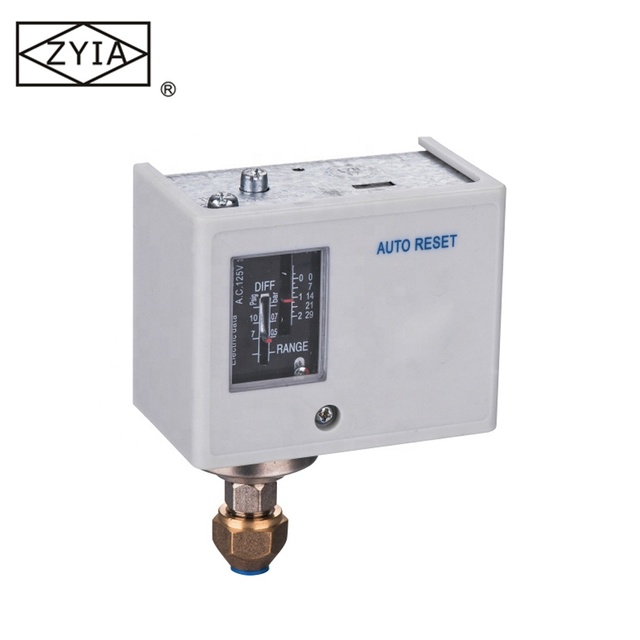 AUTO Pressure Controller HLP506 for Air Compressor High/Low Pressure Switch Brass Material 2.0% FS Accuracy 240V 50psi