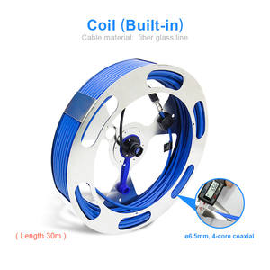 Nouvelle caméra d'inspection de tuyau d'égout de détection de fuite de lentille Wopson avec compteur de compteur - Product Image 6