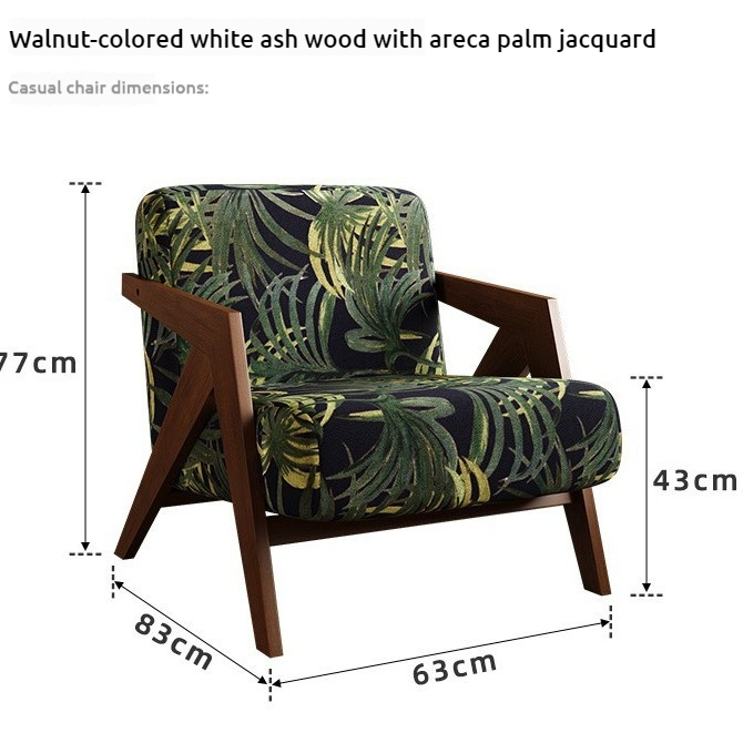 Ash loose anemone jacquard