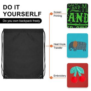 Ulikeke Super Quality Custom Printed Fabric Gift Bag Best Price Hot Selling Promotional Shoe Bags Christmas <b>Drawstring</b> Bag - Product Image 4