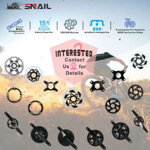 Ốc 104bcd Tốc Độ Duy Nhất Hợp Kim Nhôm Xe Đạp Crankset Hẹp Rộng Chainwheel Cho Mtb BMX Đường Cruiser Trọng Lượng Nhẹ Mạnh Mẽ - Product Image 5