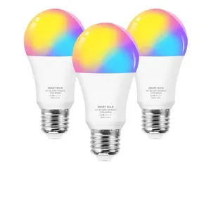 Wifi Smart LED Bulb 12W E27 RGB Color Changing Light Dimmable LED Lamp Work Home Voice Control