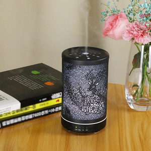 Diffuseur d'arômes Ty203 Sika Deer 100ml avec lumière LED, humidificateur à brume, alimentation USB, pour la maison et le bureau - Product Image 1