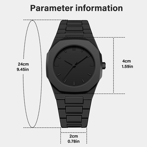 Reloj de Cuarzo Impermeable de Alta Gama para Hombre, Modelo 2026, Moderno y Duradero, con Correa de Silicona, para Uso Diario y Deportivo - Product Image 4