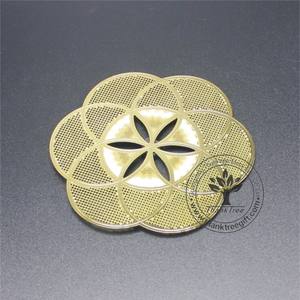 تصميم الأزياء قطع من مكعب ميتاترون معدني بذور الحياة يانترا الطاقة بطاقات مع تصنيع بالجملة - Product Image 4