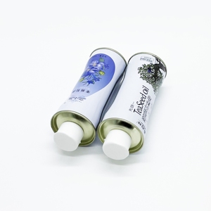 Lata de Metal Personalizada de 268 ml con Tapa, Pequeña Capacidad, Forma Rectangular, Superficie Lacada, Envase para Alimentos, para Aceite de Oliva y Galletas - Product Image 4