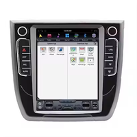Android 9.0 4 + 64G 10.4 "Tesla Écran Vertical Voiture Gps Navigation pour Vw Magotan CC 2009-2015 Radio Vidéo Multimédia
