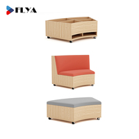 Offre Spéciale design moderne style européen rond espace public sièges de salon d'attente canapé canapé banc rond