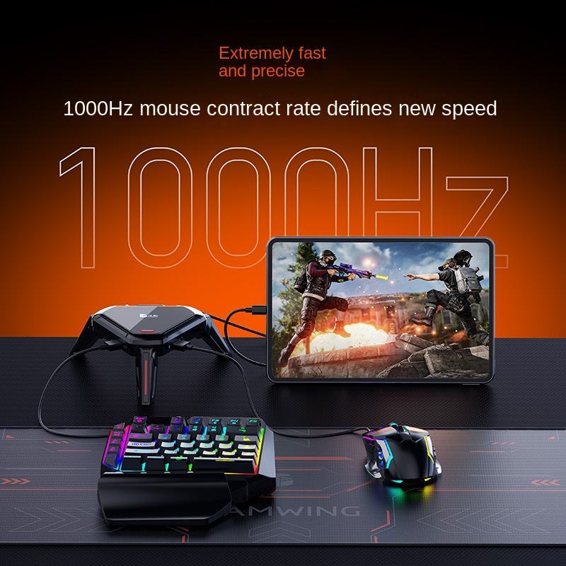 Gamwing Moxie 2 Pro Keyboard Mouse Converter for Wired Gaming