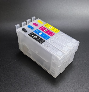 Cartouche rechargeable vide WEL-TRY T812 T812XL avec puce à usage unique pour imprimantes <span class=keywords><strong>Epson</strong></span> <span class=keywords><strong>WF</strong></span>-7830 <span class=keywords><strong>WF</strong></span>-7835 <span class=keywords><strong>WF</strong></span>-7840 <span class=keywords><strong>WF</strong></span>-<span class=keywords><strong>3820</strong></span> - Product Image 1