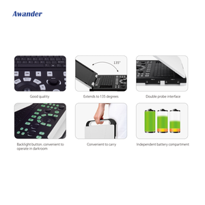 Scanner à ultrasons de grossesse pour chien vétérinaire Scanner à ultrasons avec sonde micro-convexe Chiens Machine de contrôle de grossesse - Product Image 5