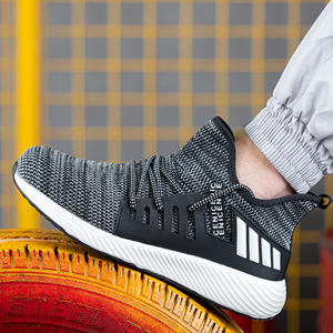 LIGHT BEARER Leichte Stahlkappen-Sicherheitsschuhe Sneaker für Herren und Damen Arbeit Sommer Frühling Herbst - Product Image 6