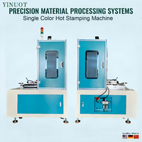 Machine de marquage à chaud automatique YiNUOT Servo pour l'impression d'étiquettes sur les articles en plastique quotidiens, les pièces 3C, les jouets, les étuis cosmétiques, le moulage par injection