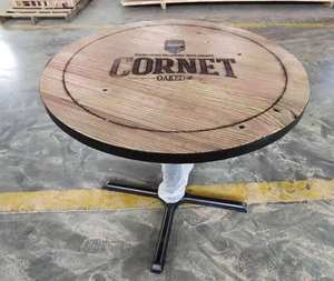 Atacado Forte Qualidade Mesa De Café De Madeira Recuperada Mesa De Chá De Madeira Maciça Reciclada - Product Image 2