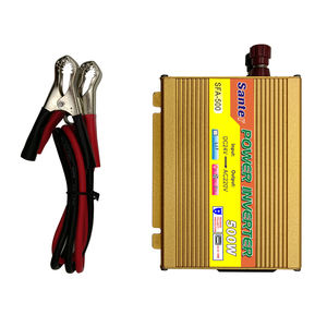 Venta CALIENTE <span class=keywords><strong>Santer</strong></span> 500 vatios DC 12V a AC 220V 50Hz USB DC5V 1A inversor de corriente dorado de onda sinusoidal modificada - Product Image 1