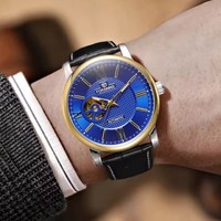 Nouvelle Montre FORSINING de Luxe pour Homme d'Affaires 2026, Mouvement Automatique, Cadran Squelette, Montre Mécanique Élégante pour Homme