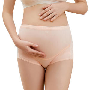 1909 vente en gros pas cher prix mince <span class=keywords><strong>coton</strong></span> maternité culotte pur doux <span class=keywords><strong>grossesse</strong></span> bref soin Abdomen sous-vêtements pour femme - Product Image 1